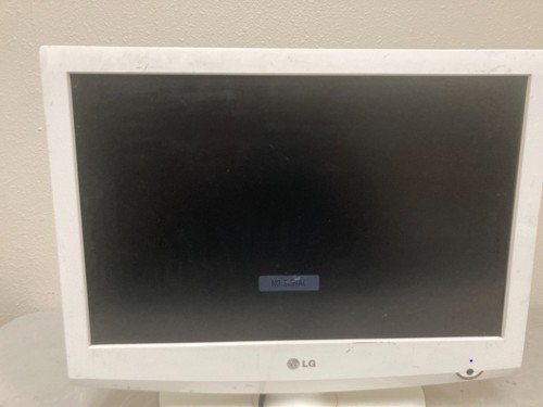 White flat screen - lg,