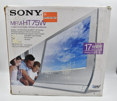 Sony mfm ht75w hdtv - mfm-ht75w, hdtv-ready