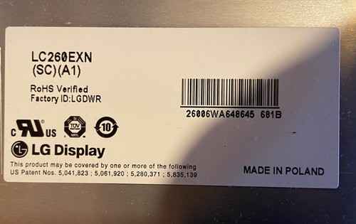 Lcd pannello display tv - 26", lg